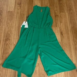 Vince Camuto Green Wide Leg Jumpsuit